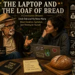 The Laptop and the Loaf of Bread maria