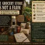 THE GROCERY STORE IS NOT A FARM pantry